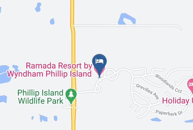Bass Coast - Ramada Resort By Wyndham Phillip Island Maps