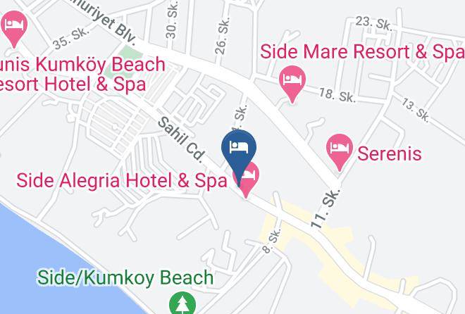 Manavgat - Ramada Resort By Wyndham Side Maps