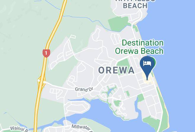 Orewa - Ramada Suites By Wyndham Nautilus Orewa Maps