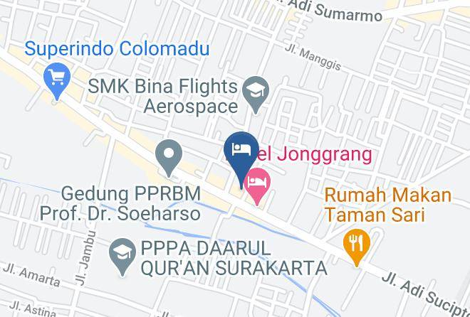 Sukoharjo Regency - Ramada Suites By Wyndham Solo Maps