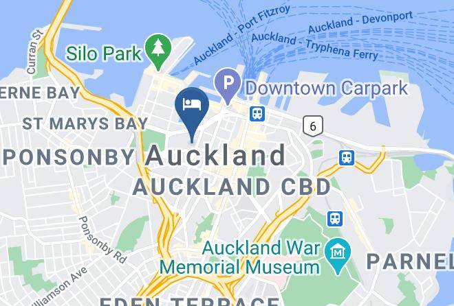 Auckland Auckland Central - Ramada Suites Victoria Street West Maps