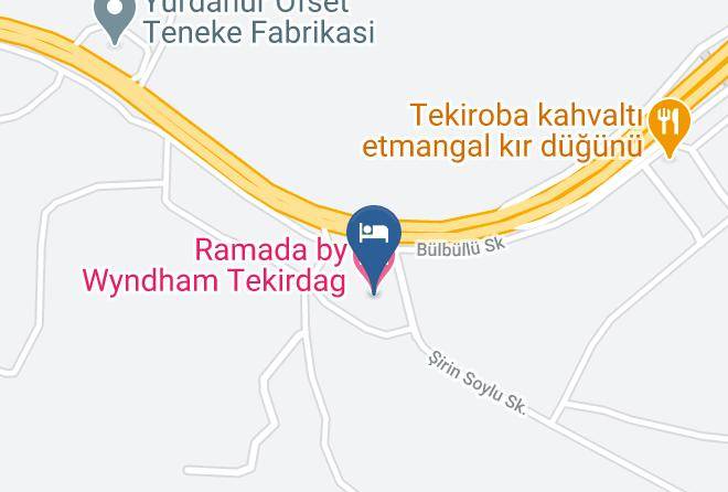 Barbaros - Ramada By Wyndham Tekirdag Maps