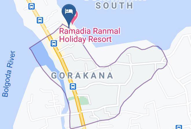 Colombo - Ramadia Ranmal Badminton Court Maps