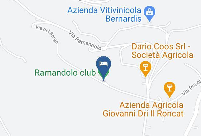Udine - Ramandolo Club Maps