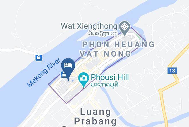 Louangphrabang - Ramayana Boutique Hotel Maps