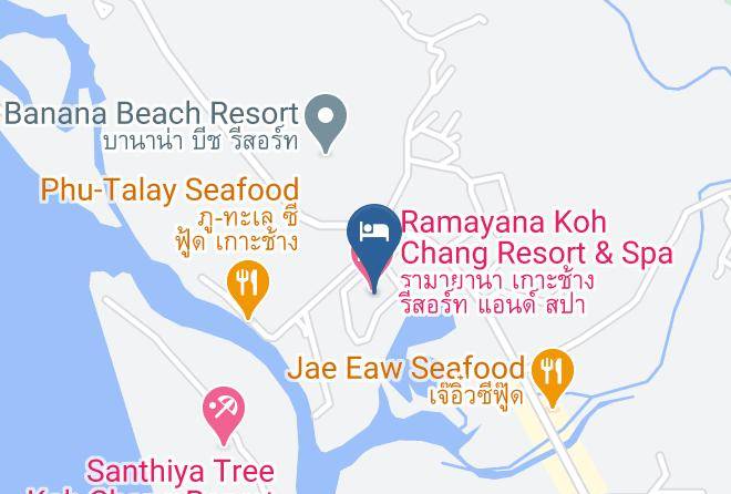 Ramayana Koh Chang Resort & Spa Map
