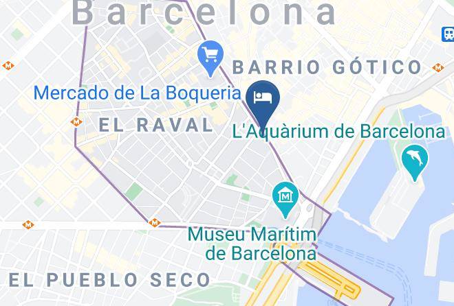 Barcelona - Ramblas Hotel Maps