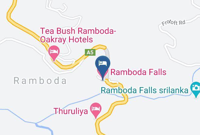 Kandy - Ramboda Falls Hotel Maps