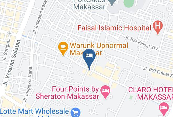 Makassar - Ramedo Hotel Makassar Maps