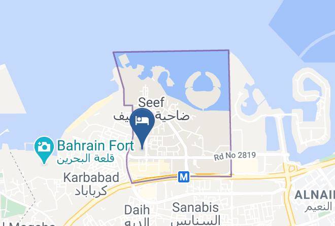 Ramee Grand Hotel & Spa Seef Bahrain Map