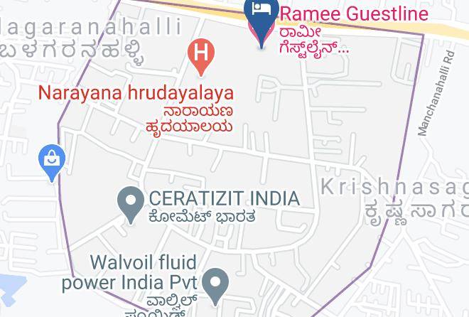 Anekal Sub District - Ramee Guestline Hotel Maps