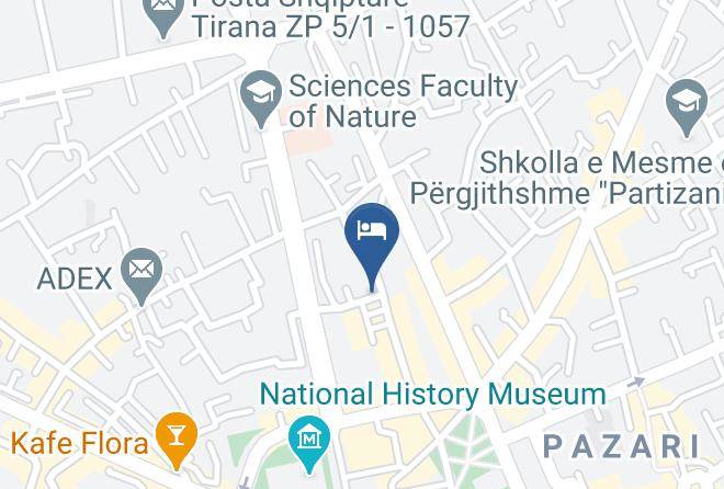 Tirana - Ramel Hotel Maps