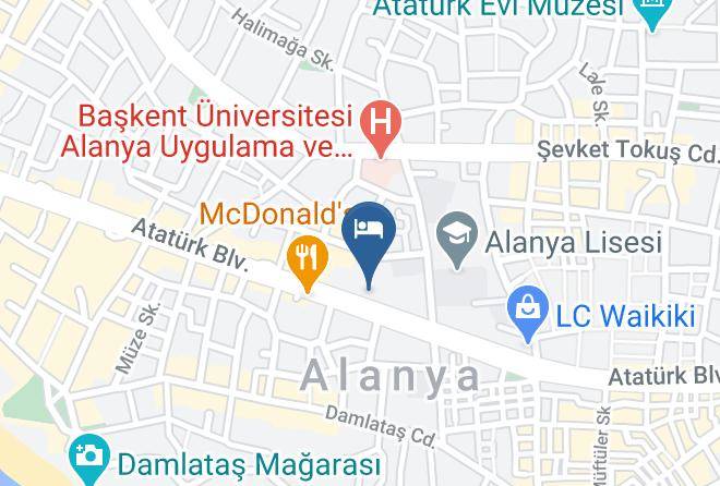 Alanya - Ramira City Hotel Maps