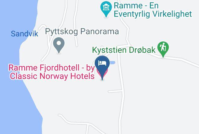 Vestby - Ramme Fjordhotell Maps