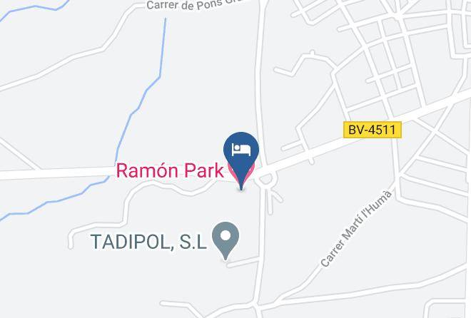 Barcelona - Ramon Park Hotel Maps