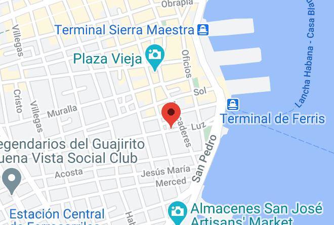 La Habana Vieja - Ramon Y Maritza Maps