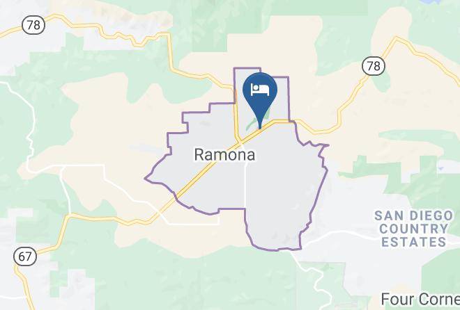 Ramona Valley Inn Map