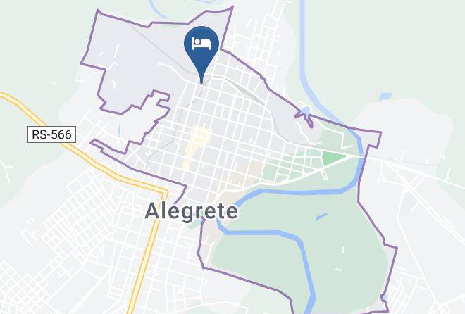 Alegrete - Ramos Hotel Maps