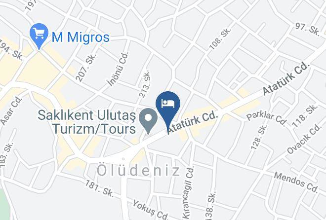Fethiye - Ramos Hotel Maps