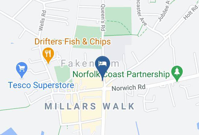 Norfolk - Rampant Horse Inn Maps