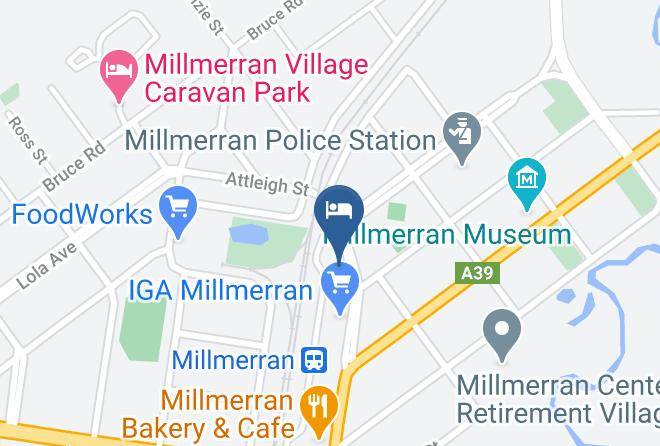 Toowoomba - Rams Head Hotel Maps
