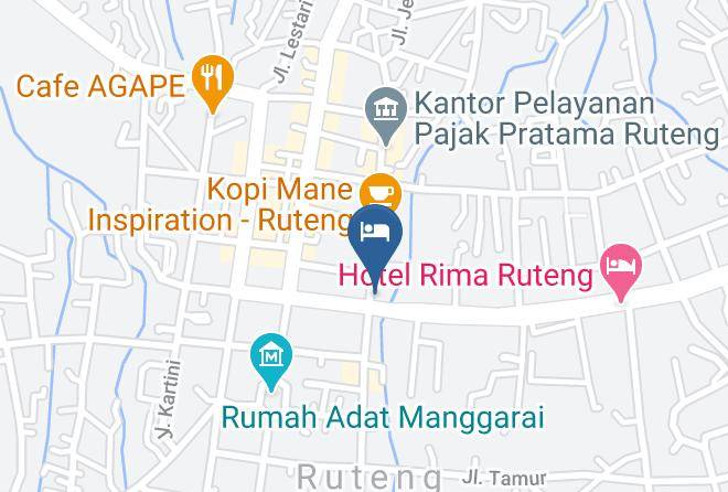 Manggarai Regency - Ranaka Hotel Maps