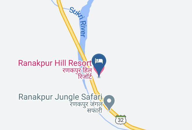 Desuri - Ranakpur Hill Resort Maps
