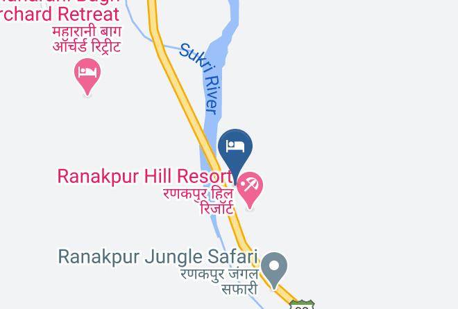 Desuri - Ranakpur Safari Resort Resort In Ranakpur Maps
