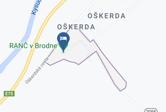 Kysucke Nove Mesto - Ranc V Brodne Maps