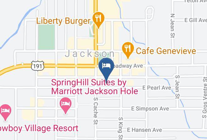 Teton - Ranch Inn Motel Maps