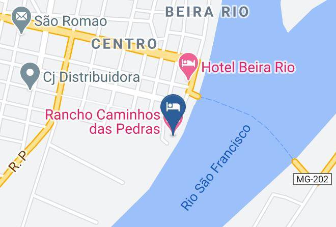 Sao Romao - Rancho Caminhos Das Pedras Maps