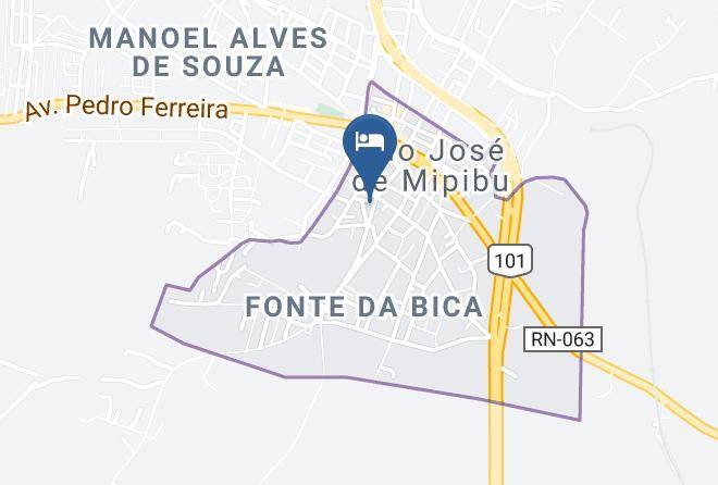 Sao Jose De Mipibu - Rancho Crepusculo Maps