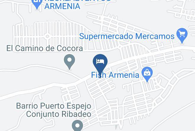 Armenia - Rancho De Puerto Espejo Agrohotel Maps