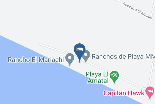 La Libertad - Rancho Amatal Beach Maps