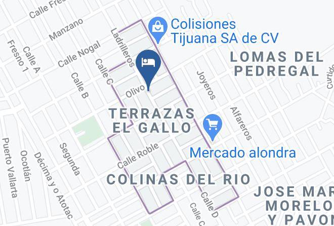 Ensenada - Rancho El Gato Maps