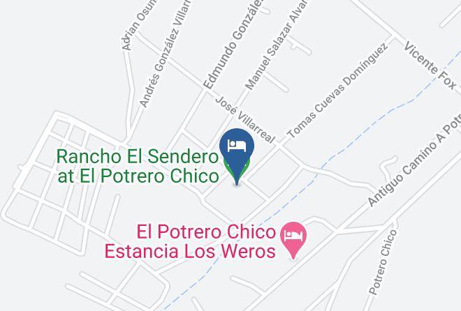 Hidalgo - Rancho El Sendero At El Potrero Chico Maps