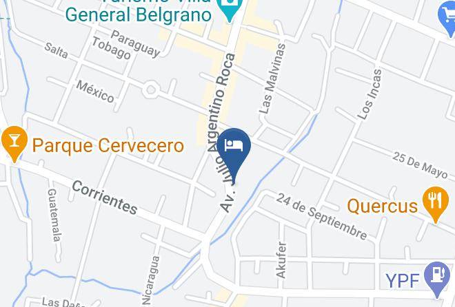 Calamuchita Department - Rancho Grande Hotel Maps