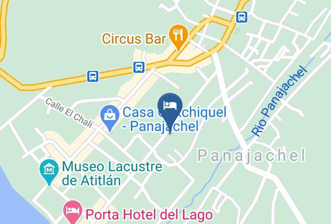 Panajachel - Rancho Grande Inn Maps