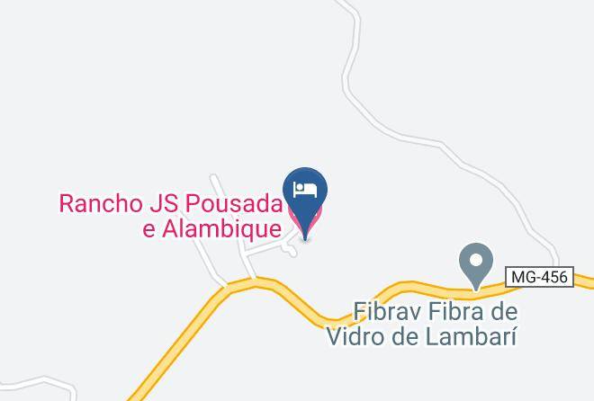 Lambari - Rancho Js Pousada E Alambique Maps