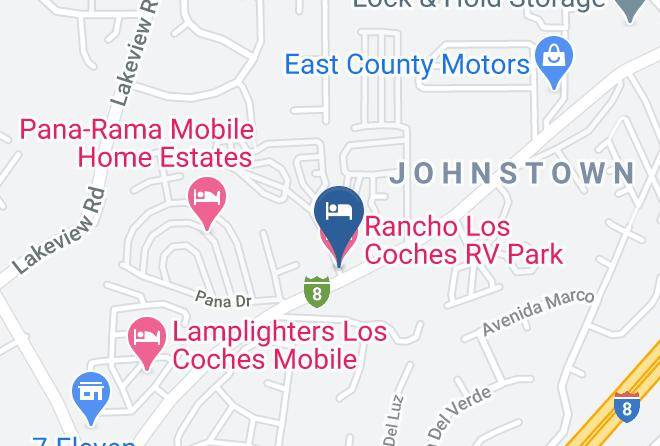 San Diego - Rancho Los Coches Rv Park Maps