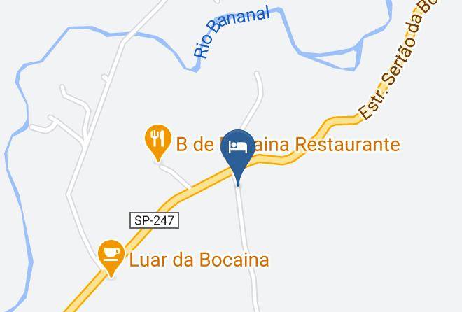 Bananal - Rancho Lua Branca Maps