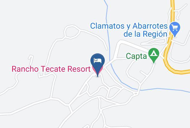 Tecate - Rancho Tecate Resort Maps