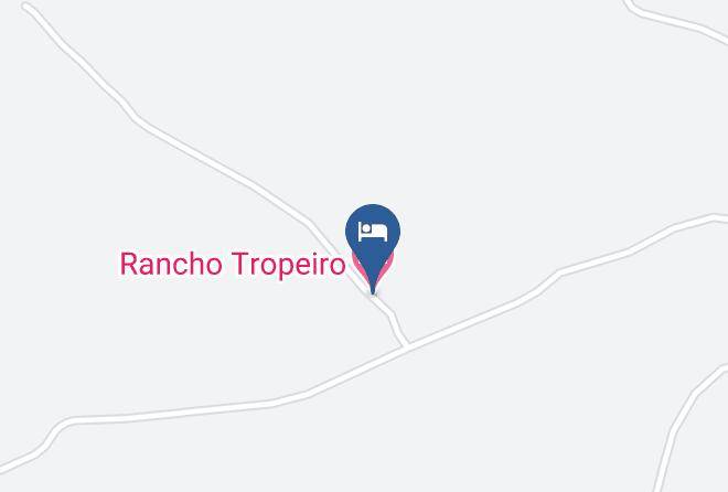Rancho Tropeiro Carta Geografica - Rio Grande Do Sul - Cambara Do Sul