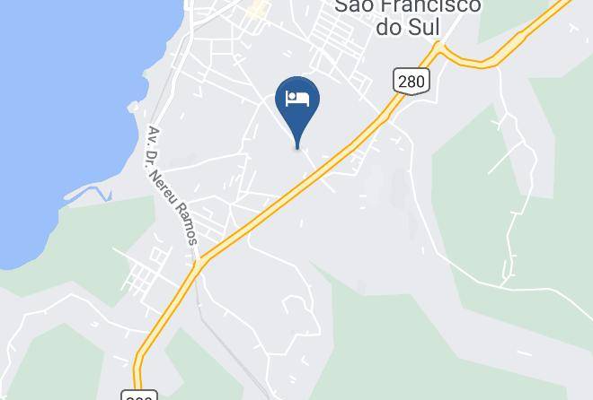 Sao Francisco Do Sul - Rancho Velho Tropeiro Maps