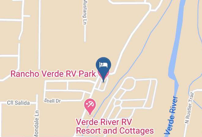 Yavapai - Rancho Verde Rv Park Maps