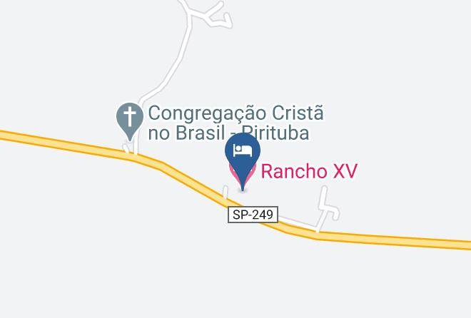 Itabera - Rancho Xv Hotel Maps