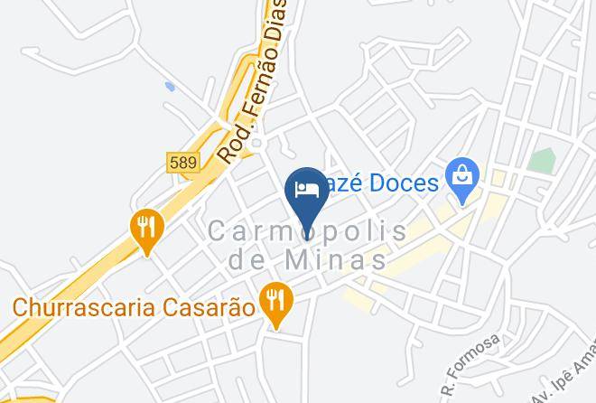 Carmopolis De Minas - Ranchodo Zaza Maps