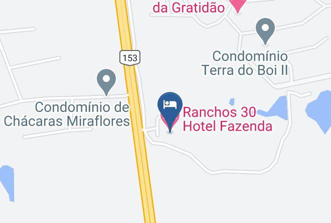 Ranchos 30 Hotel Fazenda Map