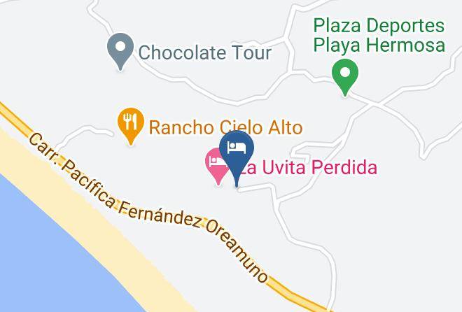 Osa - Ranchos Remo Lodge + Gusto Italian Restaurant Maps