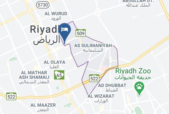 Riyadh - Rand By Wandalus Hotel Maps